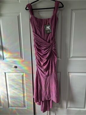 House of CB | Dresses | House Of Cb Cesca In Warm Pink | Poshmark